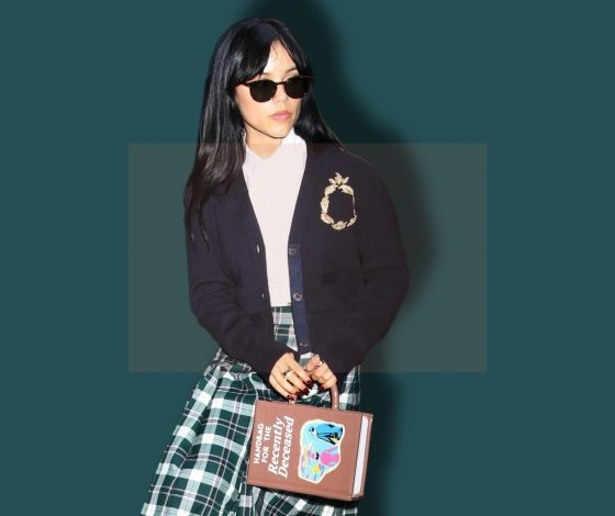 Дженна Ортега кардинально сменила стиль: теперь актрису можно назвать настоящей готической it-girl