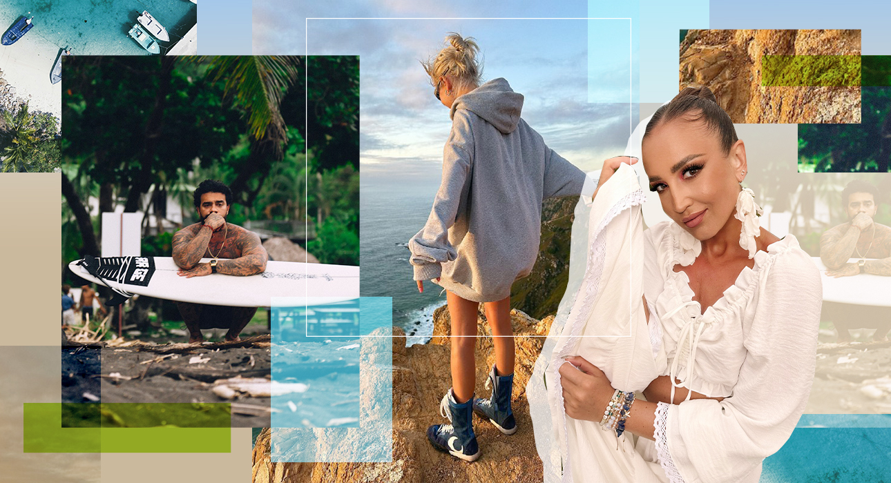 Where did Russian stars vacation this summer?