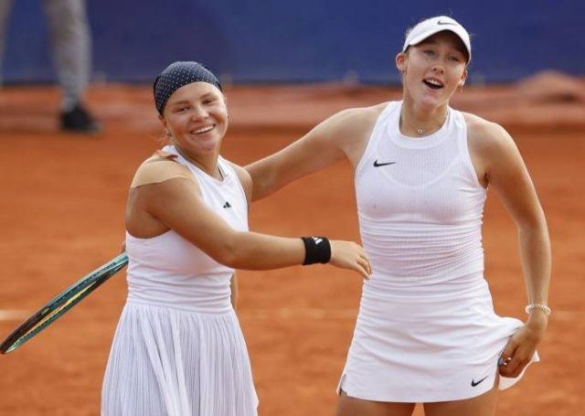 Российские теннисистки Мирра Андреева и Диана Шнайдер вышли в финал Олимпиады