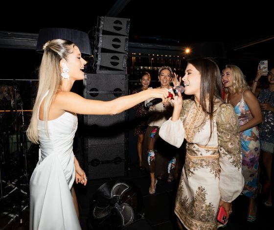 Юлия Барановская, Снежана Георгиева, Светлана Бондарчук и другие на дне рождения Алены Бердовой