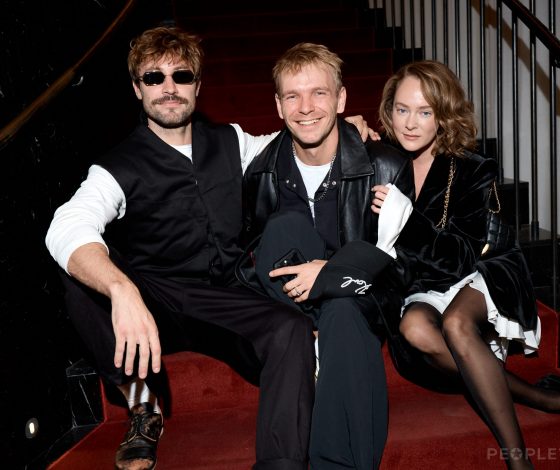 Елена Подкаминская, Аглая Тарасова, Ирина Горбачева и другие на премьере фильма «Говорит Земля!»