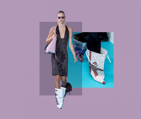 В Сети обсуждают сапоги-пакеты, которые представил известный бренд