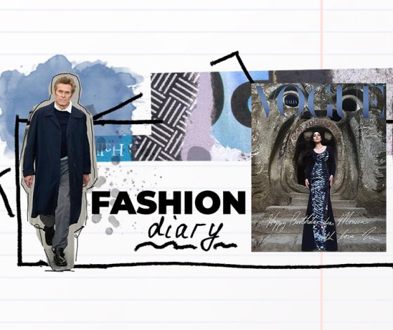 Дневник редактора моды: Уиллем Дефо на показе Miu Miu, Моника Беллуччи на обложке Vogue и другие фэшн-новости недели
