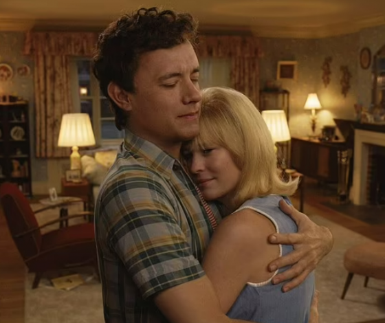 Том Хэнкс и Робин Райт воссоединились на премьере фильма «Здесь»