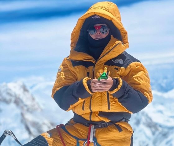 Впервые в истории россиянка покорила 14 высочайших гор мира