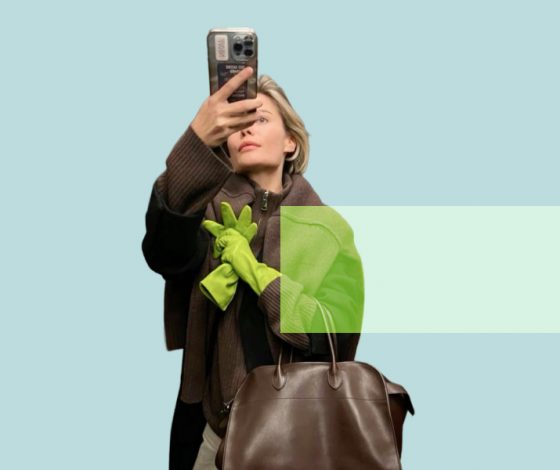 Этой осенью тебе просто необходимы цветные перчатки. Смотри, как их носить