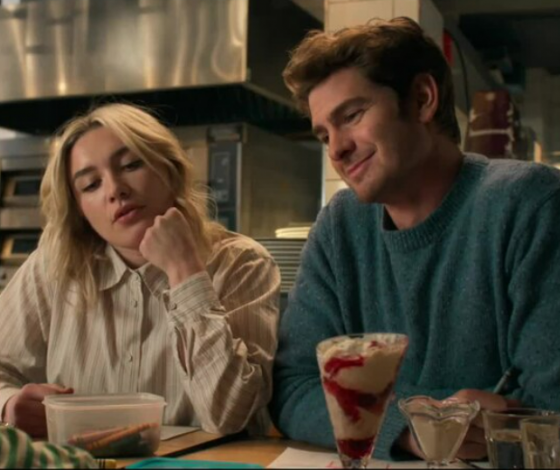 Эндрю Гарфилд рассказал о сцене секса с Флоренс Пью, которая смутила даже оператора