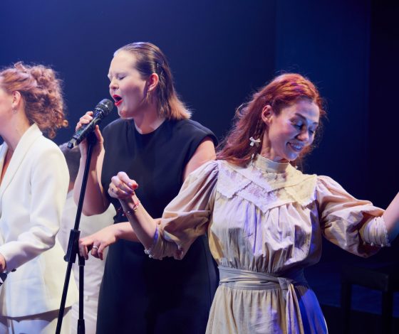 Анна Цуканова-Котт, Алина Ковалева, Екатерина Земская и другие на дне рождения Masterpeace