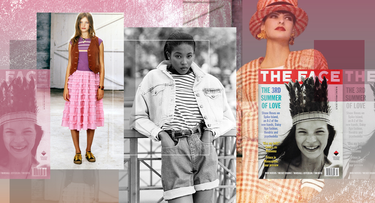 What did supermodels look like at the beginning of their careers?