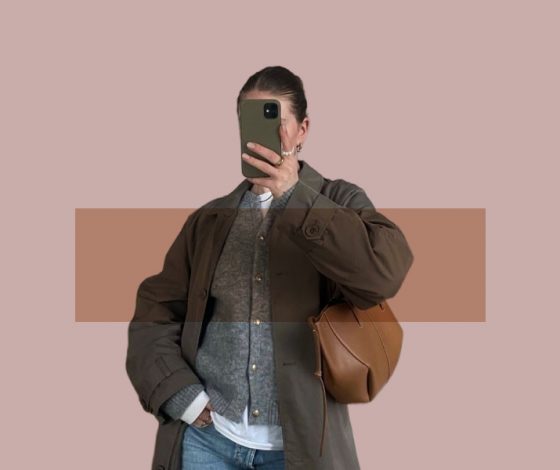 Серый кардиган – любимая вещь фэшн-инфлюенсеров. Вот как они предлагают его носить