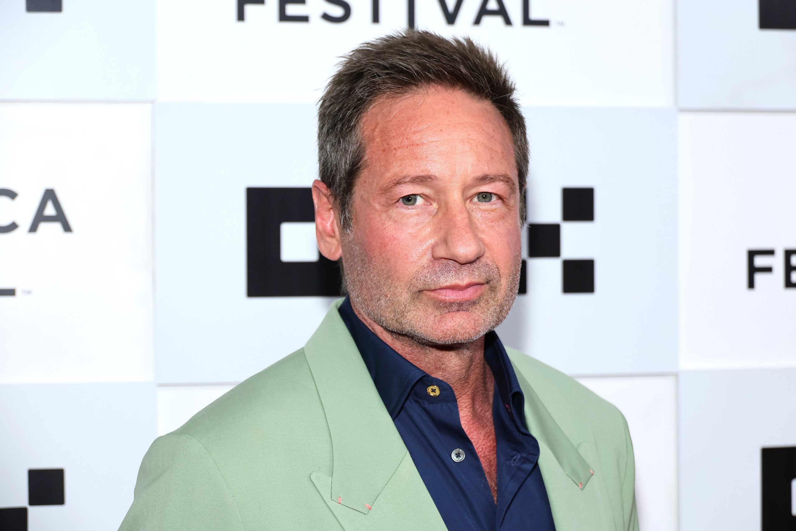 David Duchovny went on a rare trip with his daughter