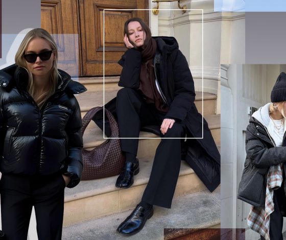 7 небанальных способов, как носить пуховик зимой 2024