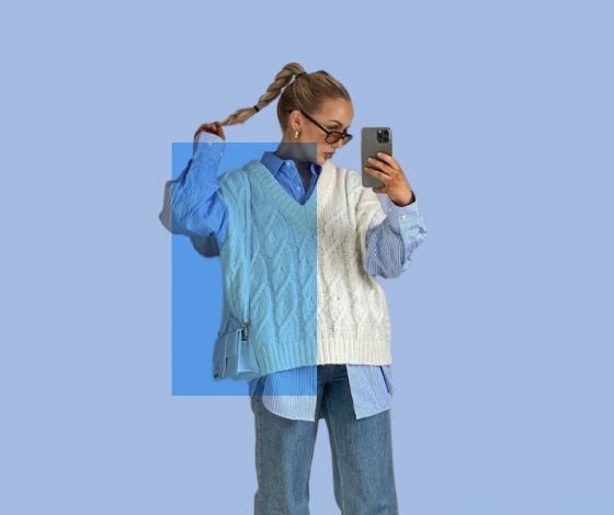 Вязаный жилет – стильный мастхэв на зиму, который будет согревать. Вот как его носить