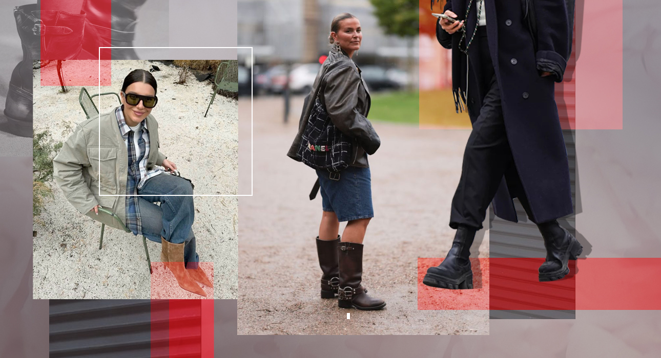 Fashionable shoes of winter 2024: suede boots, walkers and accordion boots