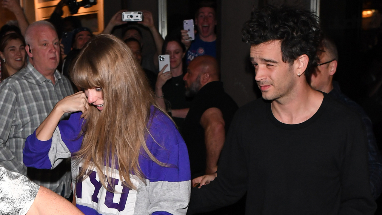 Taylor Swift’s ex-boyfriend Matthew Healy was photographed with his bride