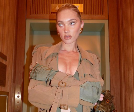 Эльза Хоск показала идеальное платье, в котором мы бы хотели встретить Новый год