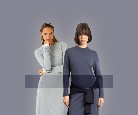 10 модных трикотажных платьев на зиму