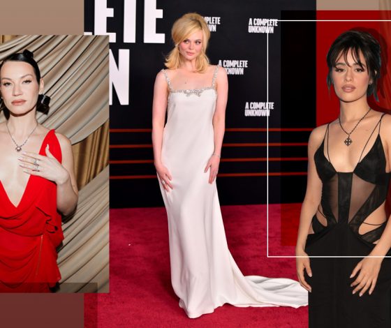 Ида Галич в сексуальном красном, а Эль Фаннинг в нежном белом: 5 лучших образов недели