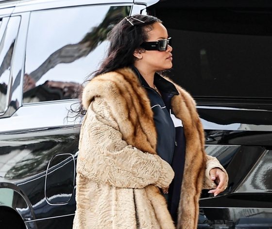 Этот образ Рианны с шубой ты бы точно не решилась повторить: вот как певица смело стилизует главный айтем зимы