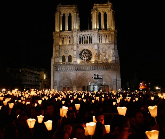 Опубликованы первые кадры Нотр-Дама после реставрации из-за пожара