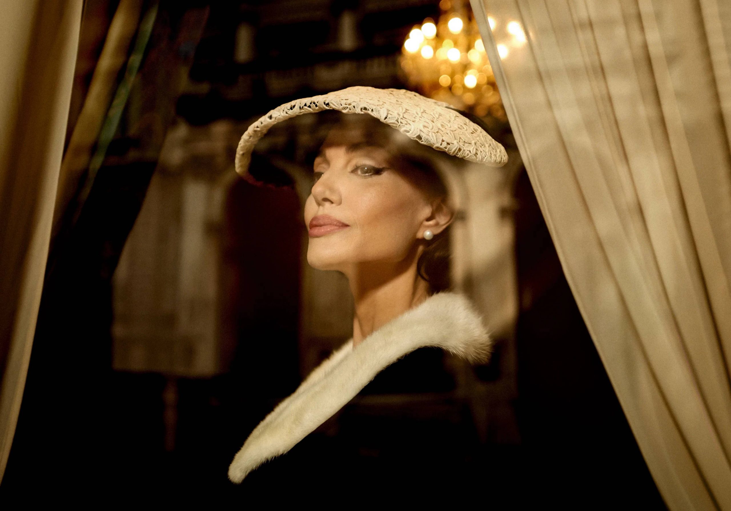 We’re talking about Maria Callas, played by Angelina Jolie