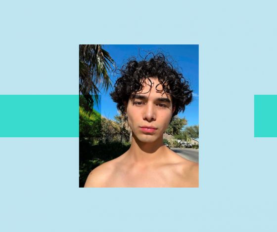 Fluffy hair: трендовая прическа для парней с кудрявыми волосами