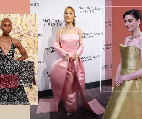 Хайди Клум с нелепыми вырезами и Энн Хэтэуэй  в «сусальном золоте»: 5 худших образов недели