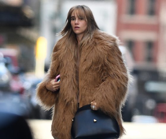 Как нескучно носить шубу этой зимой? Вот стильная идея от Сьюки Уотерхаус