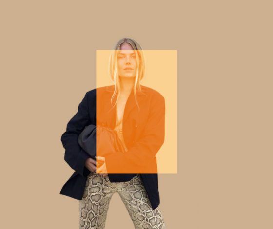 Как носить змеиный принт, который принесет удачу в 2025 году