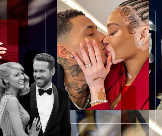 Винни Харлоу сделали предложение и подарили 8,5-каратный бриллиант: вот еще 10 дорогих колец звезд с большими камнями