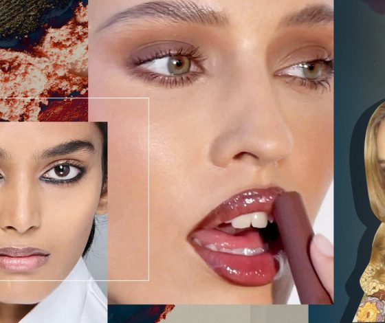Трендовый макияж на весну 2025: lip combo, стрелки и загорелый румянец