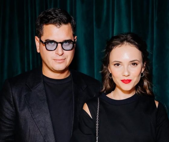 Трифон Бебутов поддержал Стасю Милославскую на премьере ее нового сериала