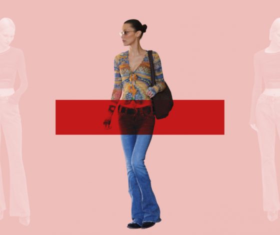 Где купить самые модные джинсы сезона, как у Беллы Хадид?