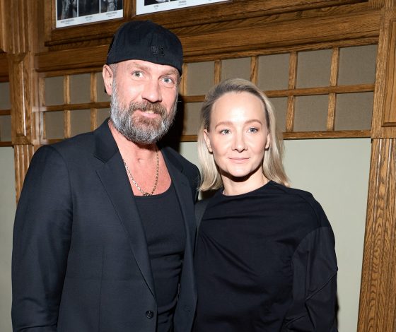 Роман Костомаров и Оксана Домнина, Константин Хабенский, Анна Михалкова и другие на премии МХТ