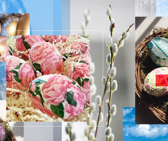 10 необычных способов украсить яйца к Пасхе