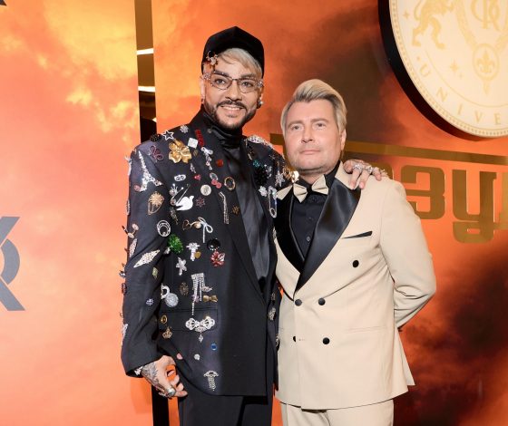 Филипп Киркоров, Николай Басков, Юлия Ковальчук и другие на презентации клипа «Везувий»