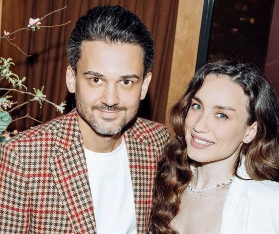 Виктория Дайнеко впервые вышла в свет с мужем после свадьбы