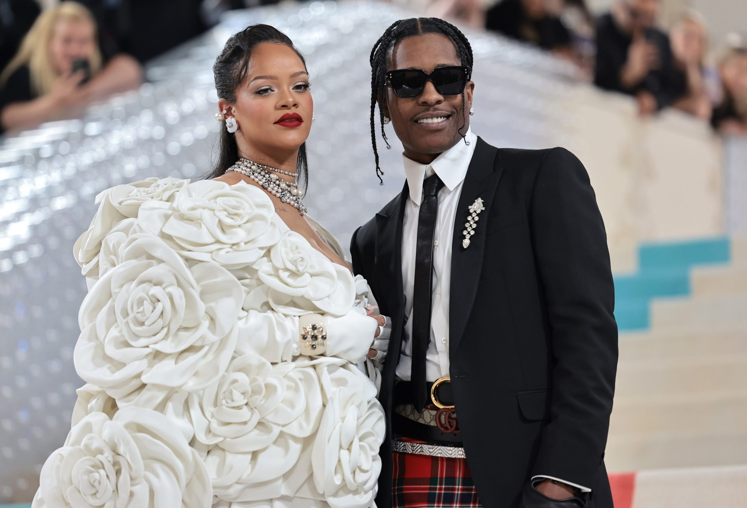 A $ ap rocky steals something from Rihanna