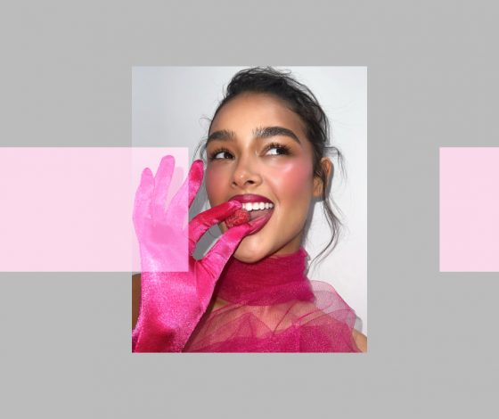 За кадром: я повторила трендовый «ягодный макияж». Вот, что получилось