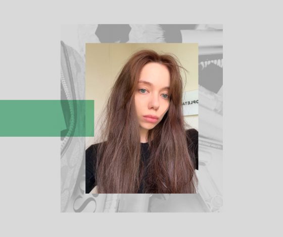 За кадром: я попробовала новый способ создания прикорневого объема с помощью заколки