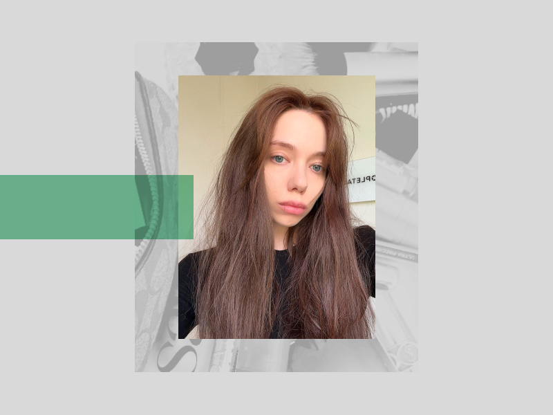 Behind the curtain: I tried a new way to create a basic skin using a hairpin.