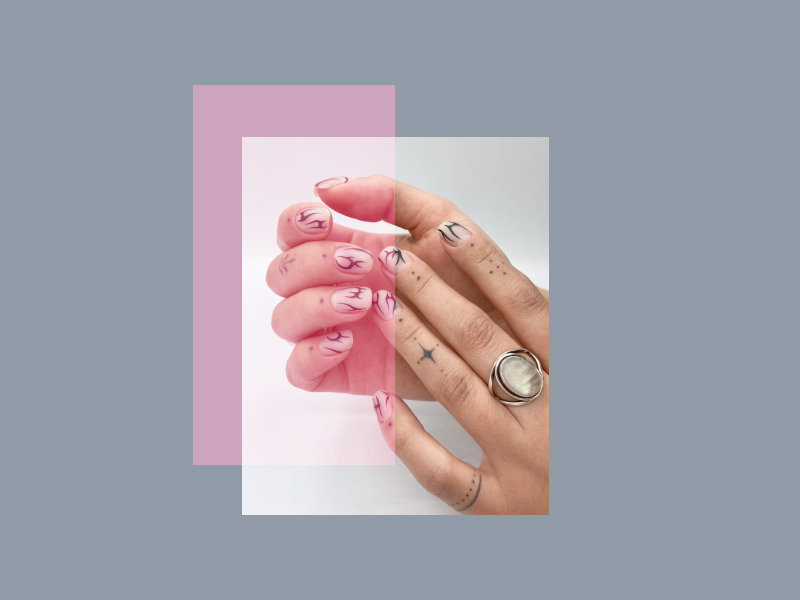 The real tattoo in the nails is a new manicure tendency. But is it worth repeating?