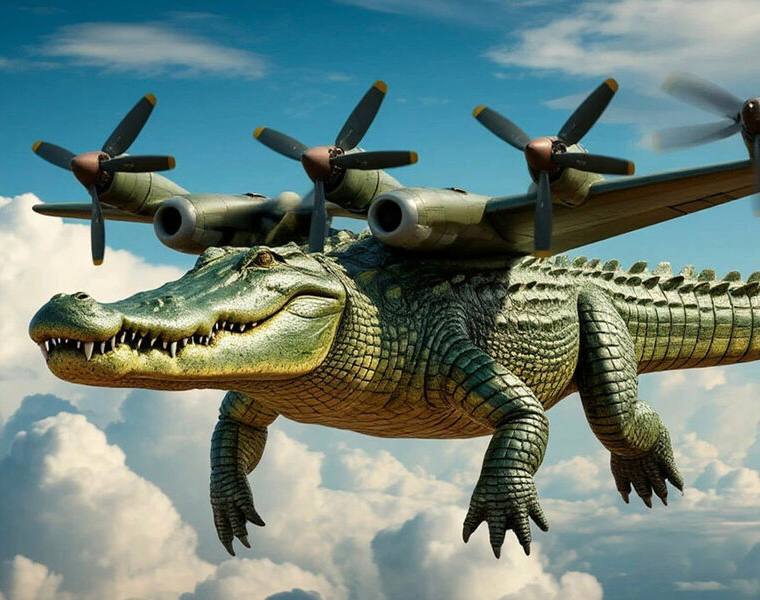 Mem Bombardiro Crocodile can be a Russian brand