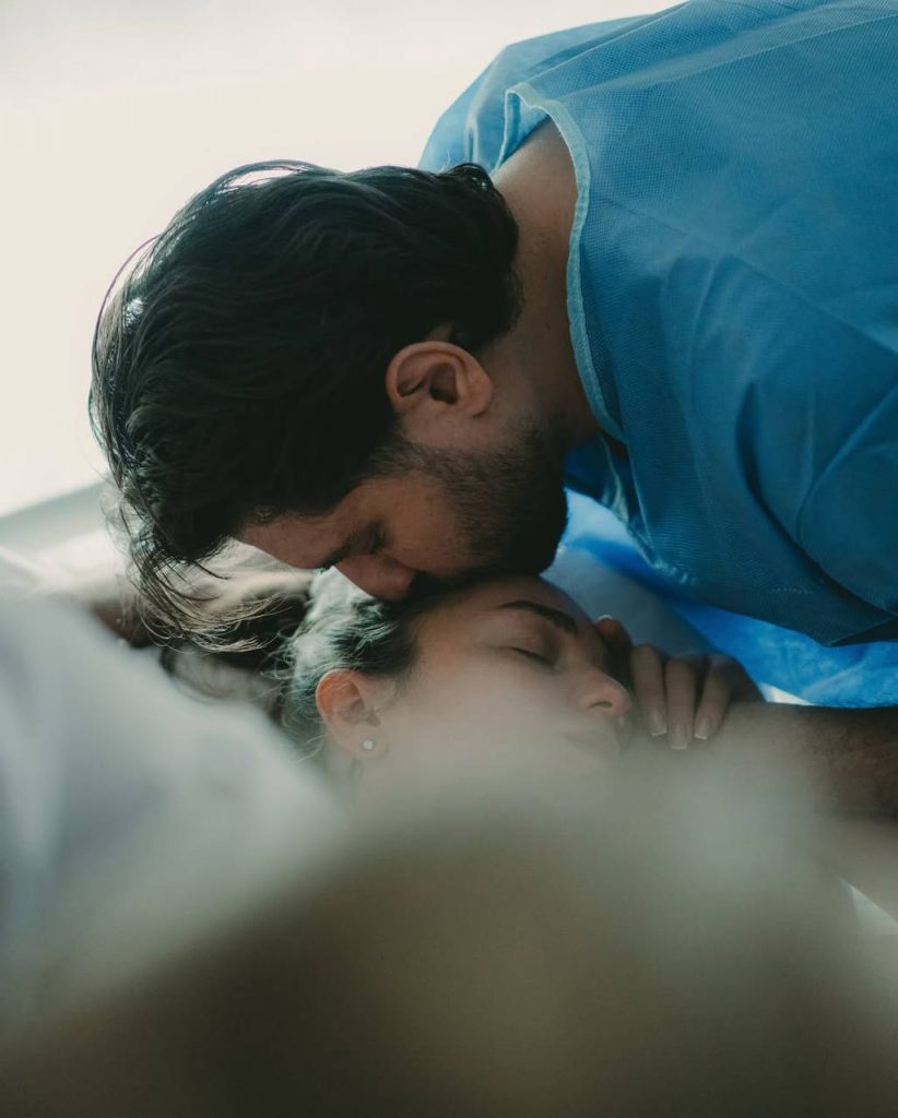 Marie Krymb and Case. Photo: Social Networks