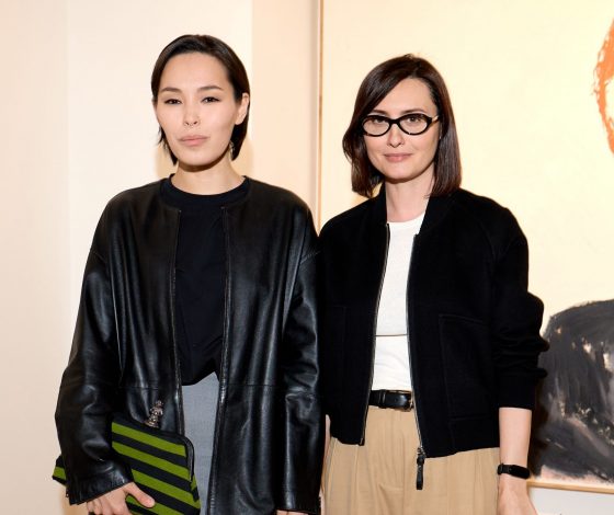 Елена Пинская-Вакуленко, Алена Долецкая, Евгений Заболотный и другие на открытии выставки Persona в Alina Pinsky Gallery