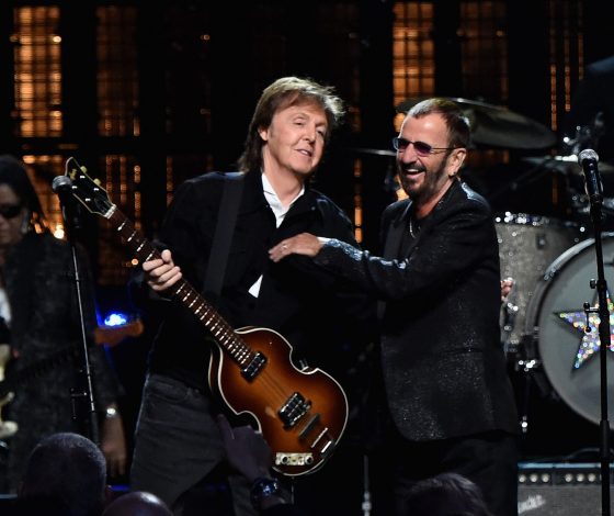 Звезды The Beatles вместе работают над мультфильмом