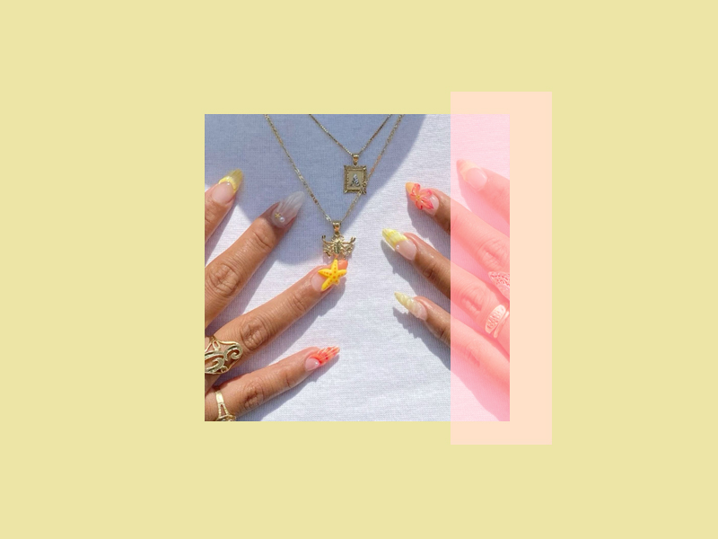 Sun, Sea and Elest: 10 Trend Ideas of Summer Manicure