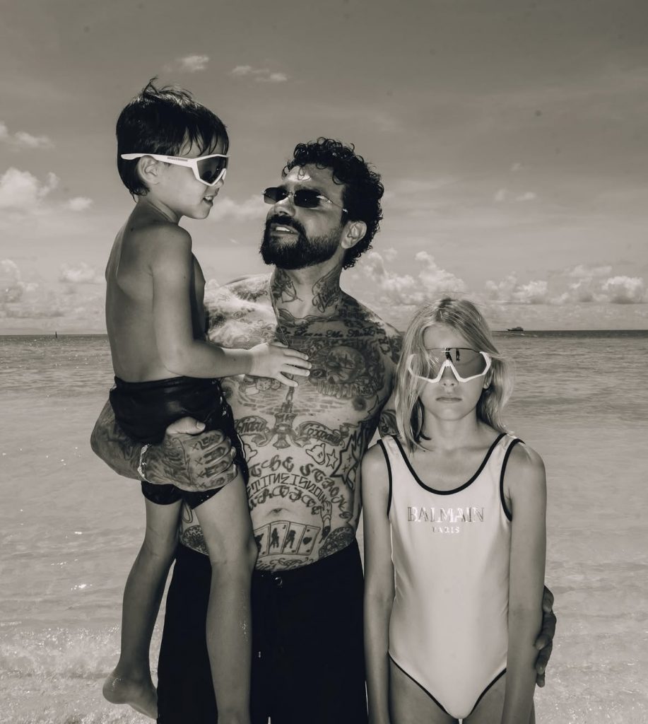 Timati with children. Photo: Social Networks