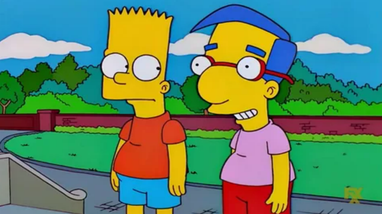 Milhaus got a new sound and stayed in Simpsons