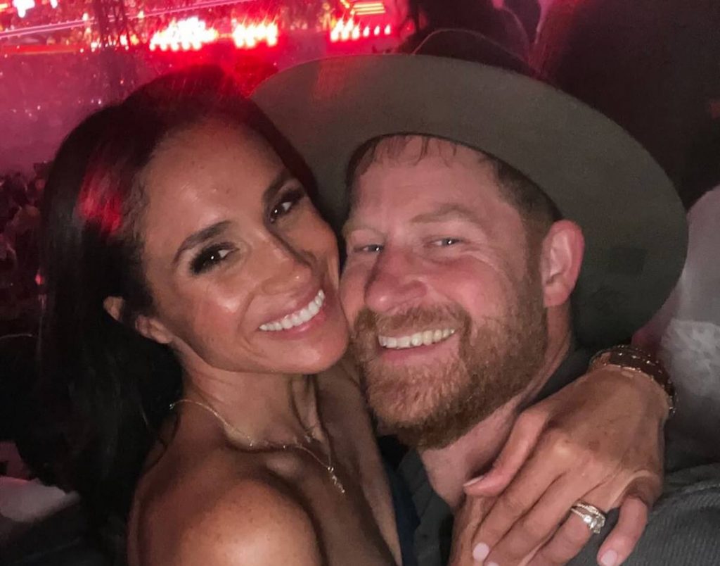 Meghan Markle and Prince Harry. Photo: Social Networks